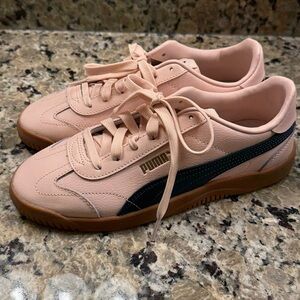 Puma Blush Pink and Black Sneakers- Brand New